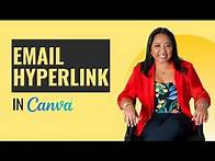 Video thumbnail for Email Hyperlink in Canva | SavvyChic Design