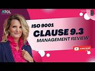 Video thumbnail for ISO 9001 Clause 9.3 Management Review | Auditor Training Online