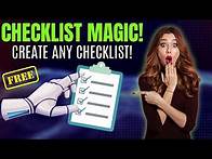 Video thumbnail for Create ANY List with This FREE AI Tool - Best Free Checklist Generator