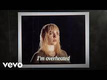 Video thumbnail for Billie Eilish - OverHeated (Official Lyric Video)