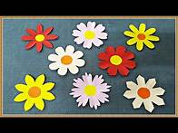 Video thumbnail for How to Make 8 Different Paper Flowers Shapes | Easy Paper Cutting Flower Craft | DIY Easy Craft #diy