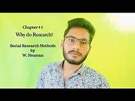 Video thumbnail for Why do Social Research? | QUANTITATIVE vs QUALITATIVE Research & their STEPS | Scientific Community