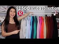 Video thumbnail for MY $2,500 LULULEMON SCUBA COLLECTION // TRY ON HAUL