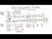 Video thumbnail for Equivalence Classes (Class 12 CBSE Mathematics) - Definition, Properties, Examples
