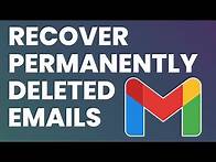 Video thumbnail for How to Recover Permanently Deleted Emails from Gmail After 30 Days | Updated for 2025