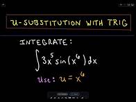 Video thumbnail for ❖ Integrating Trigonometric Functions Using U-Substitution ❖