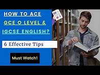 Video thumbnail for How to get an A* in O Level English (1123) | 6 Effective Strategies