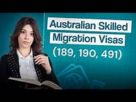 Video thumbnail for Step-by-Step Guide to Australia's General Skilled Migration Visas (189, 190, 491) | Migration Centre