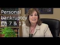 Video thumbnail for Chapters 7 & 13 bankruptcies explained
