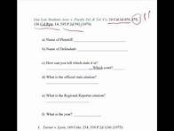 Video thumbnail for Legal Citation: How to Cite State Cases