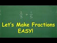 Video thumbnail for Fractions Made EASY!