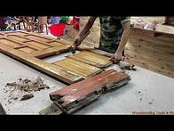 Video thumbnail for Wood Door Restoration: Restoring the Beauty of Your Wooden Products - Woodworking Fix