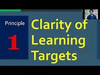 Video thumbnail for Principles of High Quality Assessments I Clear Learning Targets and Appropriate Assessment Methods