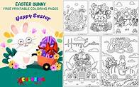 Video thumbnail for Easter Bunny Coloring Pages – Free Printable Designs for Creative Fun!