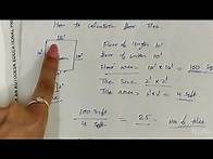 Video thumbnail for How to calculate floor tiles and skirting || Estimating and Costing #floortile #estimation #skirting
