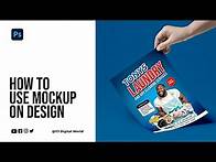 Video thumbnail for How To Use Mockup On Your Design | Freepik | Photoshop