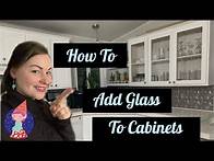 Video thumbnail for How to Insert Glass Into Cabinet Doors