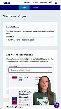 Video thumbnail for Create Product Bundles with Lulu Direct! #publishing #printondemand #directsales