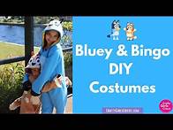 Video thumbnail for How to Sew Best DIY Bluey Costume for Kids for Halloween
