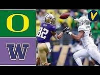Video thumbnail for #12 Oregon vs #25 Washington Highlights | Week 8 | College Football Highlights