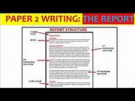 Video thumbnail for REPORTS - Paper 2 writing exam (EDUQAS GCSE English Language)