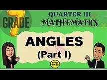 Video thumbnail for ANGLES || GRADE 7 MATHEMATICS Q3
