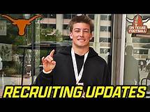 Video thumbnail for Latest Recruiting Updates | BIG Names on Campus | Texas Longhorns Football