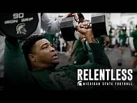 Video thumbnail for Strength & Conditioning | Relentless | Michigan State Football