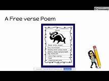 Video thumbnail for How to write a Free Verse poem