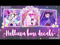 Video thumbnail for Aesthetic Helluva Boss icon decals/decal ids | For your Royale high journal, Bloxburg, Etc. (｡•̀ᴗ-)✧