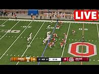 Video thumbnail for NCAAF LIVE🔴 Tennessee vs. Ohio State | CFP First Round Full Game - 2024 College Football 25