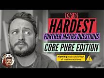 Video thumbnail for Top 10 Hardest Further Maths Questions 💀 • A-Level Further Maths, Core Pure Edexcel