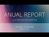 Video thumbnail for Example Annual Report PPT Template