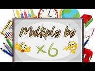 Video thumbnail for The 6 Times Table Song (Multiplying by 6) | Silly School Songs