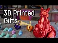 Video thumbnail for Last Minute Christmas Gifts to 3D Print!