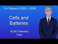 Video thumbnail for GCSE Chemistry Revision "Cells and Batteries" (Triple)