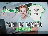 Video thumbnail for PRINT ON DEMAND TIPS 2020: How to Resize Your Designs for MULTIPLE Products on Printify
