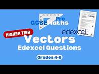 Video thumbnail for MOST REPEATED VECTORS EDEXCEL PREDICTED EXAM QUESTIONS | GCSE Maths Pro