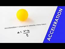 Video thumbnail for Acceleration - GCSE Physics