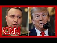Video thumbnail for Ukraine's spy chief speaks out about Russia and Donald Trump
