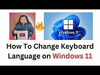 Video thumbnail for How To Change Keyboard Language on Windows 11 | Use Keyboard Language Hindi on Windows 11