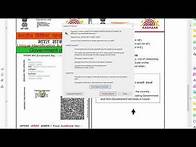 Video thumbnail for TUTORIAL How to verify validate digital signature on eAadhaar