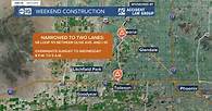 Video thumbnail for Weekend construction impacts Loop 101 in the north and west Valley, as well as SR-24