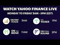 Video thumbnail for LIVE Market Coverage: Monday July 27 Yahoo Finance