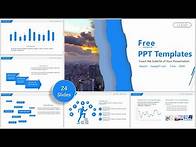 Video thumbnail for Great! Blue Competition Report PowerPoint Templates | Free