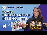 Video thumbnail for How To Create An SVG File In Silhouette 🏈