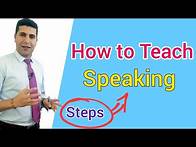 Video thumbnail for How to Teach Speaking | Steps to make a Lesson Plan