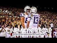 Video thumbnail for 2024 LSU Football at Texas A&M Recap