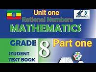Video thumbnail for Mathematics Grade 8 Unit one Rational Number Based on new Curriculum