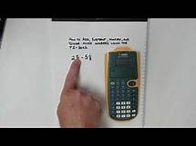 Video thumbnail for How to... add, subtract, multiply, and divide mixed numbers using the TI-30XS calculator.